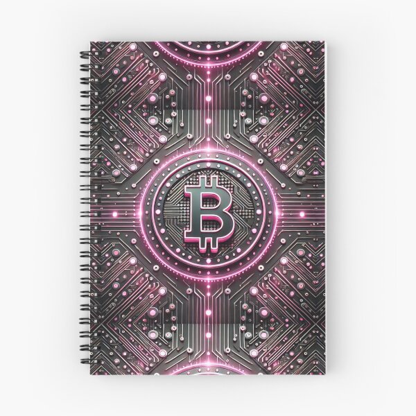 Item preview, Bitcoin Pink Circuitry Design designed and sold by Meta2Physical.