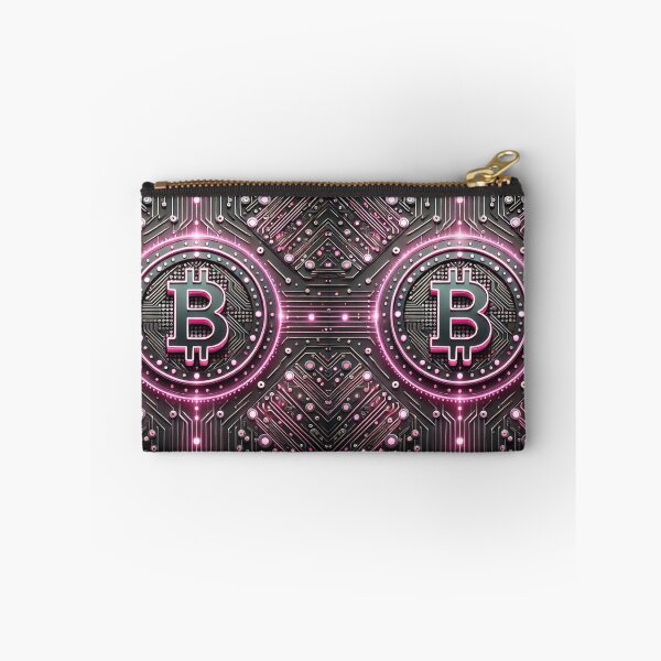 Item preview, Bitcoin Pink Circuitry Design designed and sold by Meta2Physical.