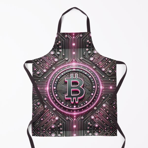 Item preview, Bitcoin Pink Circuitry Design designed and sold by Meta2Physical.
