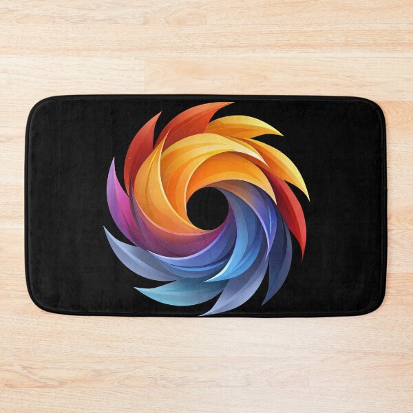 Item preview, Colorful Swirling Abstract Design - Vibrant Geometric Art designed and sold by EmiBarDesign.