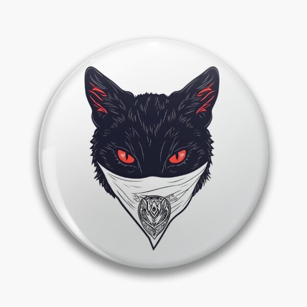 Item preview, Bandana White - Cartoon Cowboy Cat Sticker designed and sold by zax454.