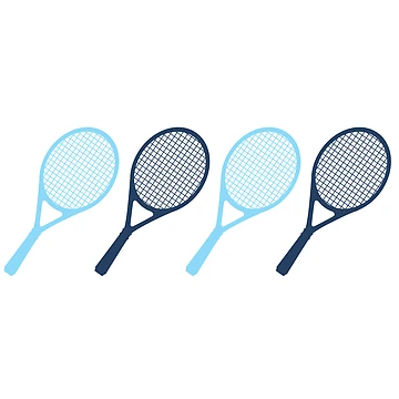 Artwork thumbnail, Tennis Rackets | Racket Reverie by BigCityTennis