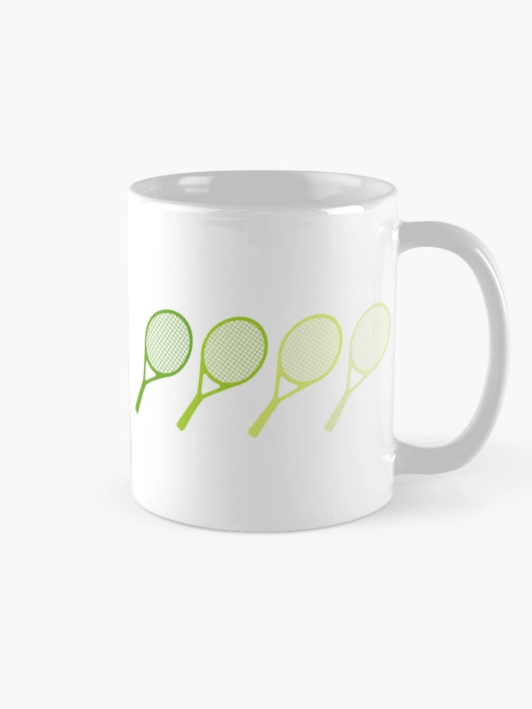 Thumbnail 3 of 6, Coffee Mug, Tennis Rackets | Racket Reverie designed and sold by BigCityTennis.
