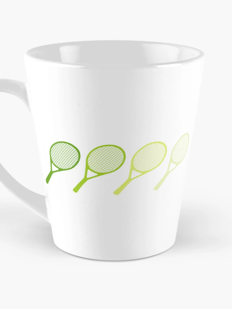 Thumbnail 3 of 4, Coffee Mug, Tennis Rackets | Racket Reverie designed and sold by BigCityTennis.