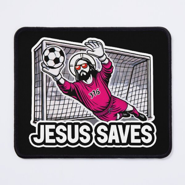 Item preview, Jesus Saves designed and sold by plushism.