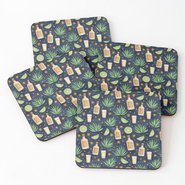 Item preview, Tequila Nights Celebratory Pattern designed and sold by dulceguavashop.