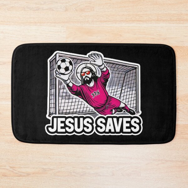 Item preview, Jesus Saves designed and sold by plushism.