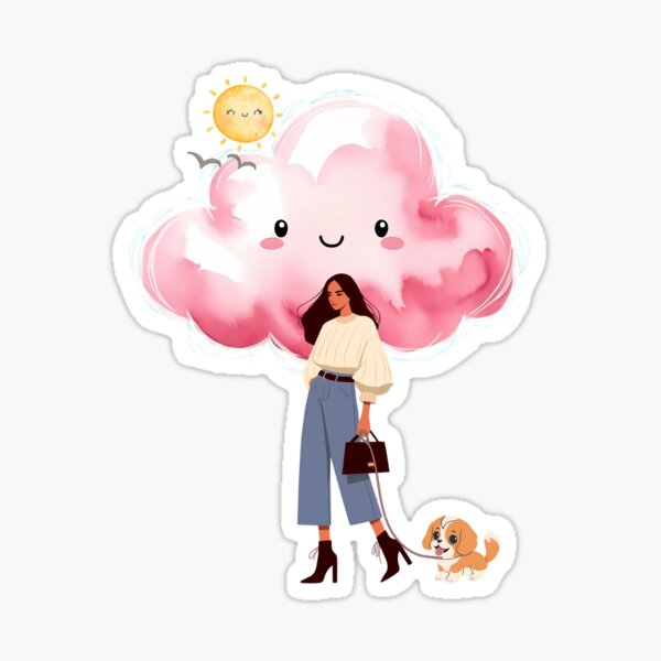 Item preview, Boss Lady in the Clouds designed and sold by DoodleVverrse.