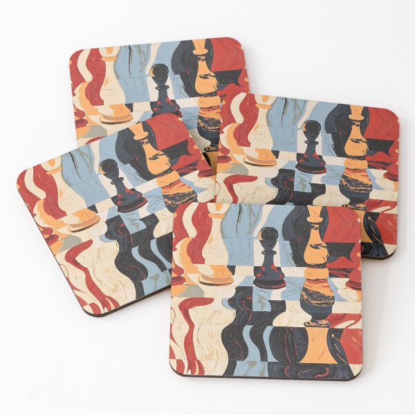 Item preview, Dali Chess Board - Surreal and Colorful designed and sold by TuncGK.