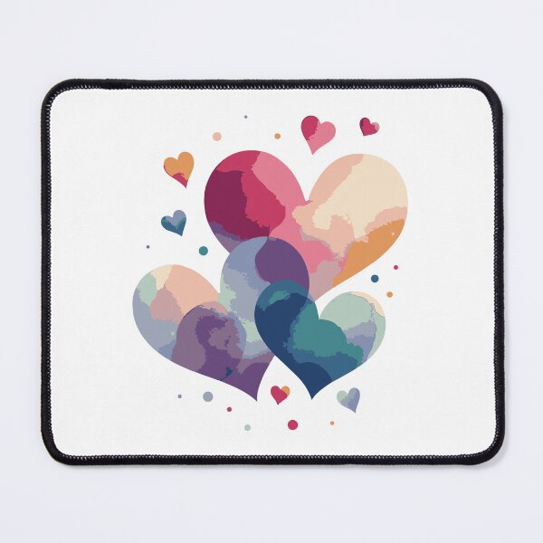 Item preview, Colorful Hearts designed and sold by viktoriaart0303.