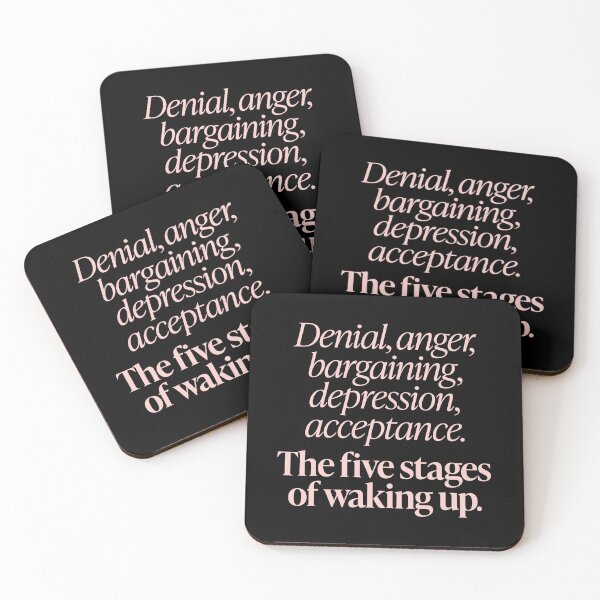 Item preview, The five stages of waking up. v.2 designed and sold by x1brett.