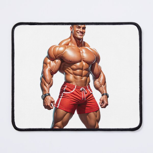 Item preview, New Series: Bodybuilder Sticker #98 designed and sold by ForeverPrintsOK.
