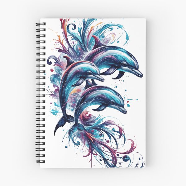 Item preview, JUMPING DOLPHINS designed and sold by origingallery.