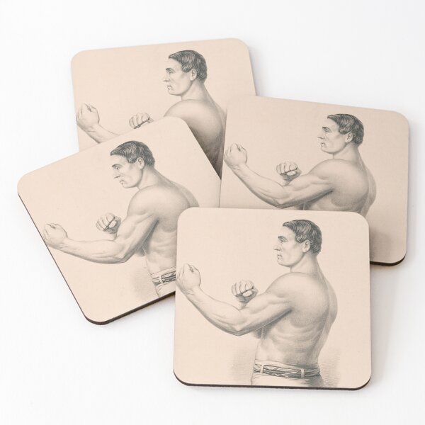 Item preview, Vintage British Boxer Portrait – Classical Athletic Engraving designed and sold by InnerCitadel.