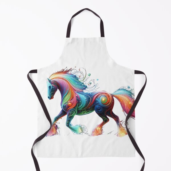 Item preview, Glowing Neon Fantasy Horse designed and sold by GloriousArtSKD.