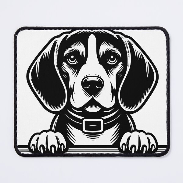 Item preview, Beagle | Dog on counter series designed and sold by MTeesGA.