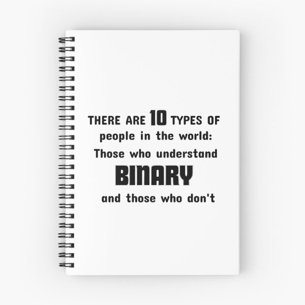 Item preview, There are 10 types of people in the world: Those who understand Binary and those who dont designed and sold by Lucky Arts With Love.