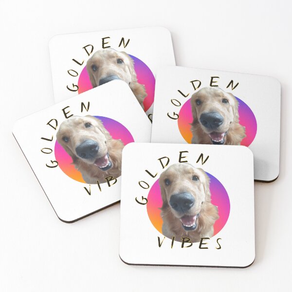 Item preview, Golden Vibes: Unleash Your Inner Sunshine with Adorable Golden Retriever Art designed and sold by rgagliardi2017.