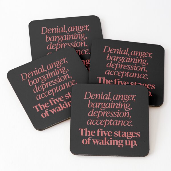 Item preview, The five stages of waking up. v.5 designed and sold by x1brett.