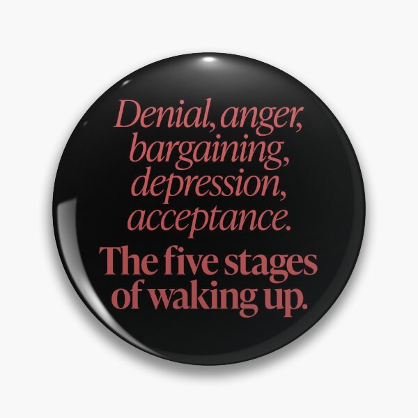 Item preview, The five stages of waking up. v.5 designed and sold by x1brett.