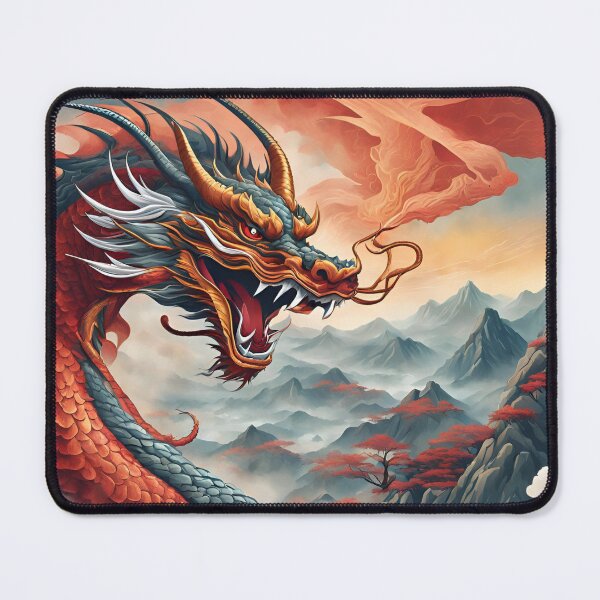 Item preview, Japanese Dragon – fire. designed and sold by AndrewYoko.