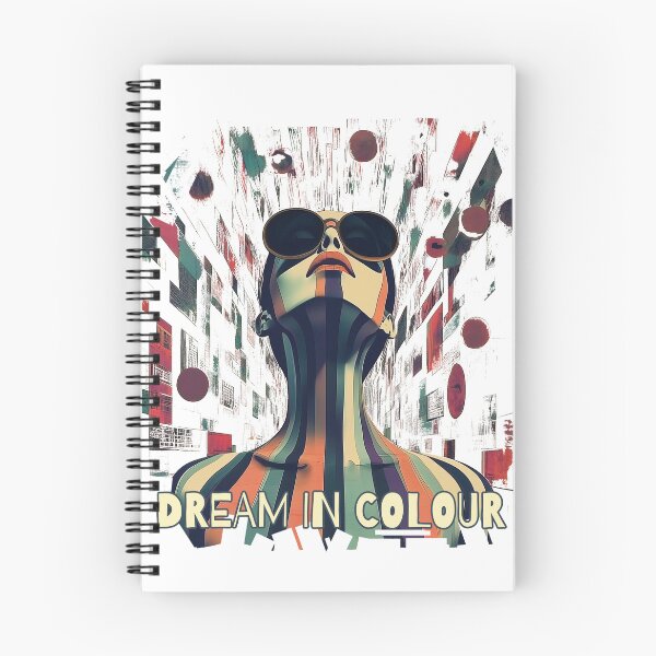 Item preview, Female stylised design. Dream In Colour. Text Version. designed and sold by Shoot-The-Moon.