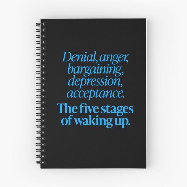Item preview, The five stages of waking up. v.6 designed and sold by x1brett.