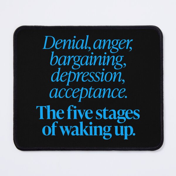 Item preview, The five stages of waking up. v.6 designed and sold by x1brett.