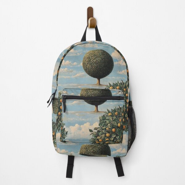 Item preview, Magritte Tree Bearing Apple - Surreal and Colorful designed and sold by TuncGK.