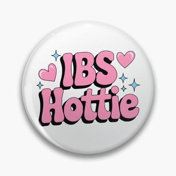 Item preview, IBS Hottie! Funny Girly Pink And Blue designed and sold by PMCreative.