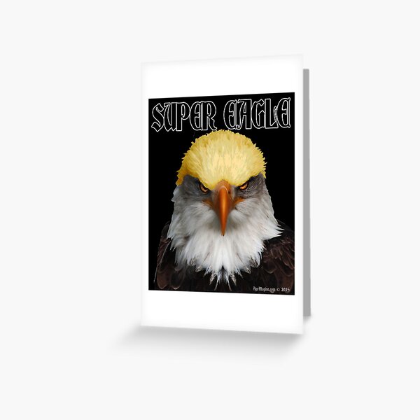 Super Eagle Greeting Card