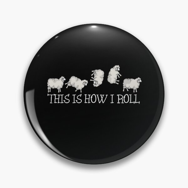 Item preview, Sheep Lover Kids How I Roll Funny Sheep designed and sold by DSWShirts.