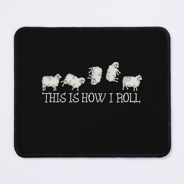 Item preview, Sheep Lover Kids How I Roll Funny Sheep designed and sold by DSWShirts.