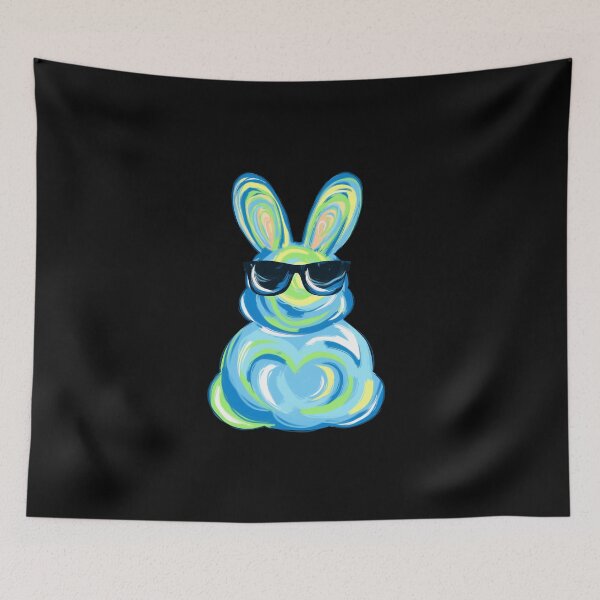 Item preview, Cool Bunny With Sunglasses Bunny Brushstroke Easter Boys Men Kids designed and sold by diyoor.