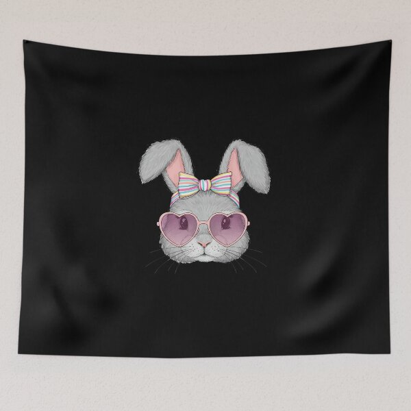 Item preview, Cute Bunny Rabbit Face Coquette Bow Easter Day Girls Women  designed and sold by diyoor.