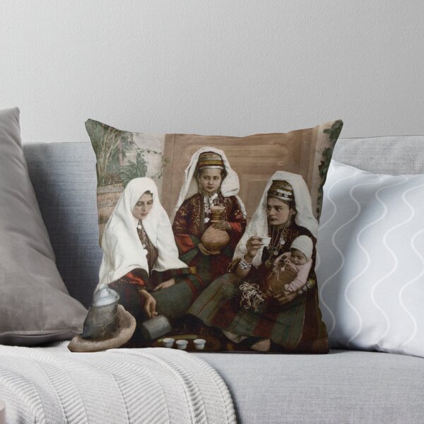 Item preview, Group of women from Bethlehem designed and sold by 19th Century in Color.