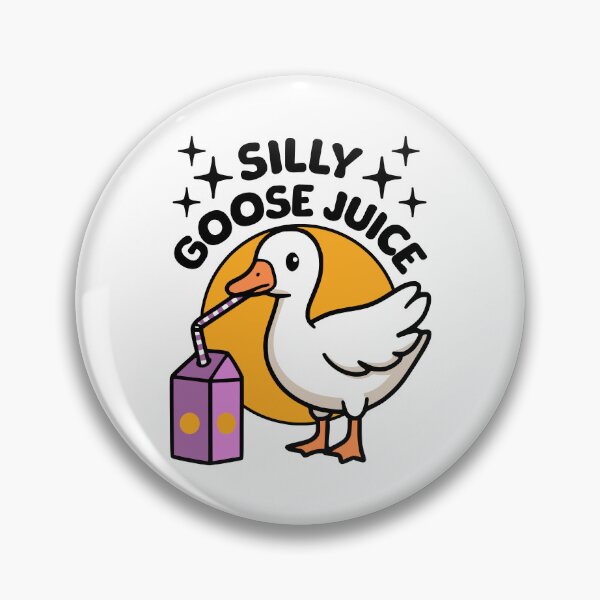 Item preview, Silly Goose Juice! Cute Silly Goose Juice Box Pun designed and sold by PMCreative.