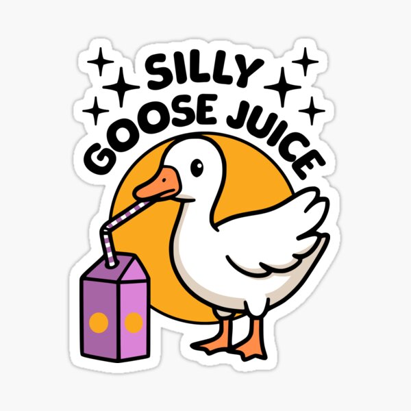 Artikel-Vorschau von Silly Goose Juice! Niedliches Silly Goose Juice Box Wortspiel, designt und verkauft von PMCreative.