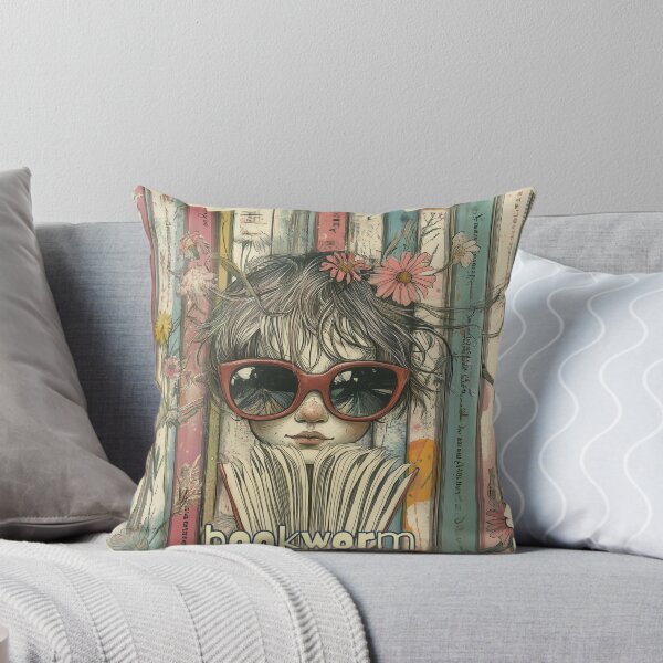 Item preview, Bookworm. Reading & literature fan design. Text Version. designed and sold by Shoot-The-Moon.