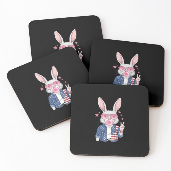 Item preview, Rabbit Bunny Blowing Bubble Gum Easter Day Boy Men Kids designed and sold by diyoor.