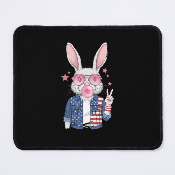 Item preview, Rabbit Bunny Blowing Bubble Gum Easter Day Boy Men Kids designed and sold by diyoor.