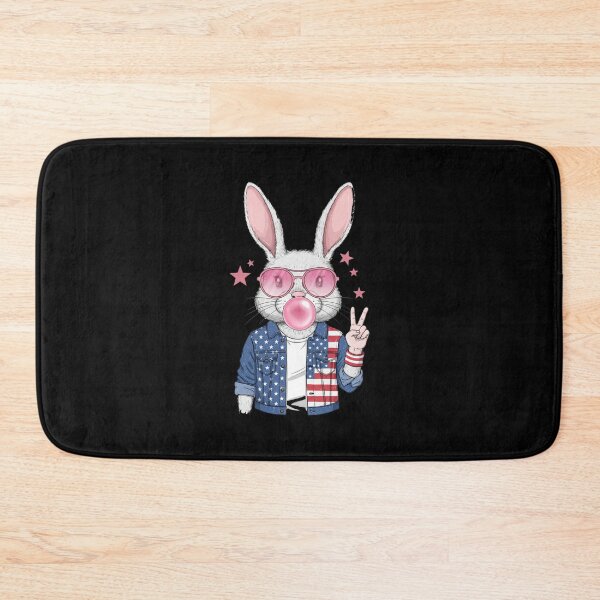 Item preview, Rabbit Bunny Blowing Bubble Gum Easter Day Boy Men Kids designed and sold by diyoor.