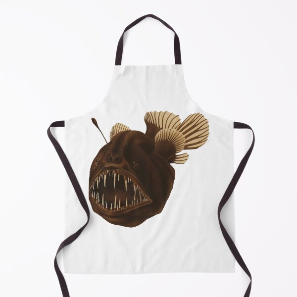 Item preview, Black Devil Fish Scientific Illustration designed and sold by InnerCitadel.