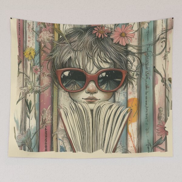 Item preview, Bookworm. Reading & literature fan design. No Text Version. designed and sold by Shoot-The-Moon.
