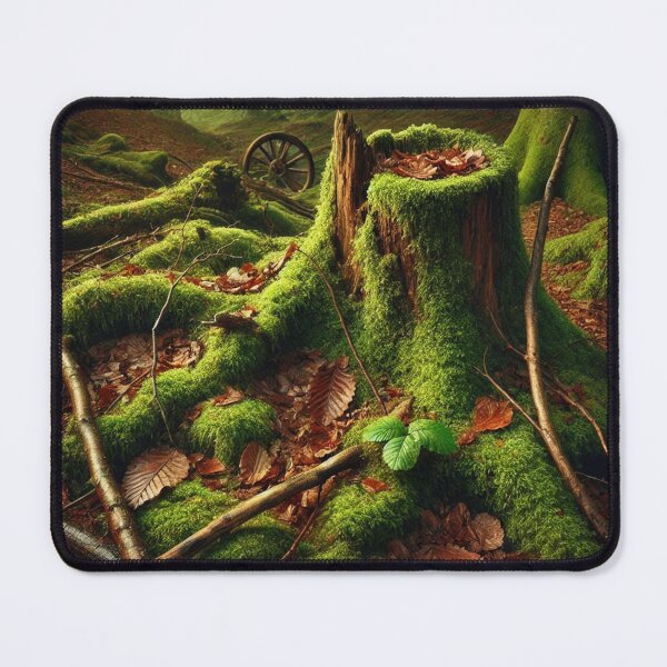Item preview, Moss-covered enchanted forest designed and sold by Sigtrix.