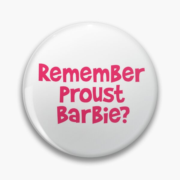Item preview, Remember Proust Barbie? Pink designed and sold by emwoodard.