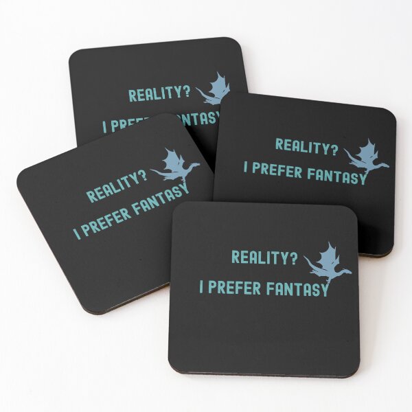 Item preview, Reality? I Prefer Fantasy Funny T-Shirt Perfect Gift For Book Lover designed and sold by EvocatiVerse.