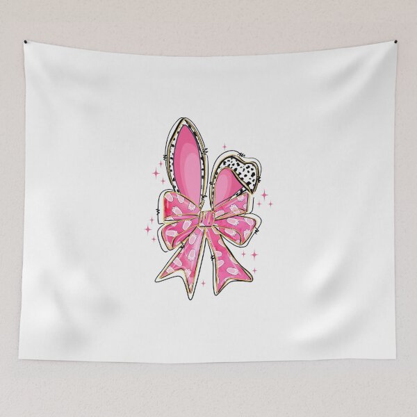Item preview, Cute Bunny Coquette Bow Rabbit Easter Day Women Girls Kids designed and sold by diyoor.