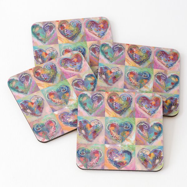 Item preview, Painted Hearts designed and sold by chromaddict.
