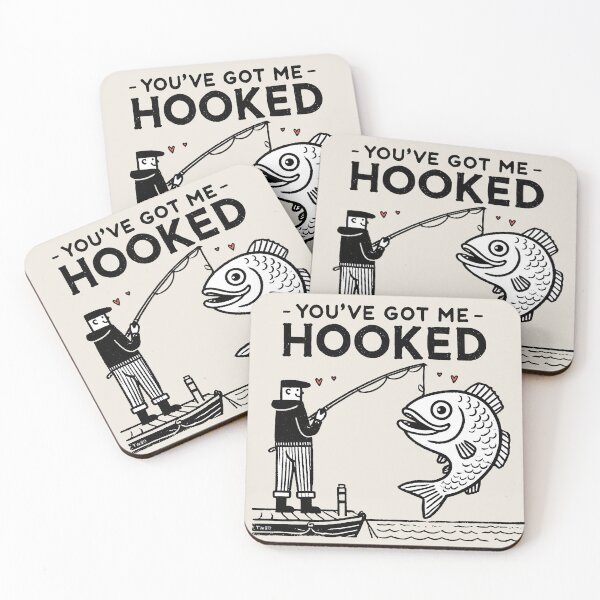 Item preview, You've Got Me Hooked designed and sold by thatweirdboatgirl.